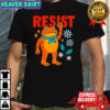 Resist Portland Frog Flower shirt