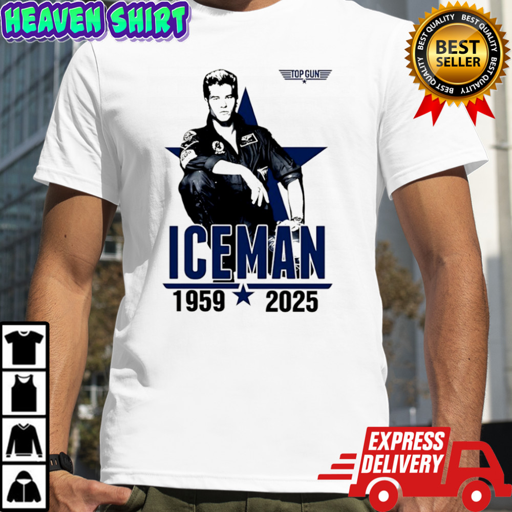 Rip Val Kilmer Iceman Top Gun 1959-2025 shirt