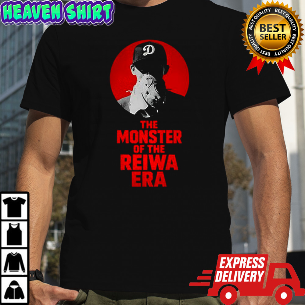 Roki Sasaki Los Angeles Dodgers baseball The Monster Of Reiwa Era shirt