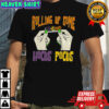 Rolling up some Hocus Pocus Sisters Halloween shirt