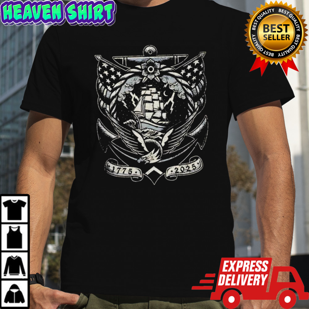Rough Seas 250th 1775 2025 shirt