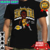 Rui Hachimura Los Angeles Lakers basketball cartoon signature shirt