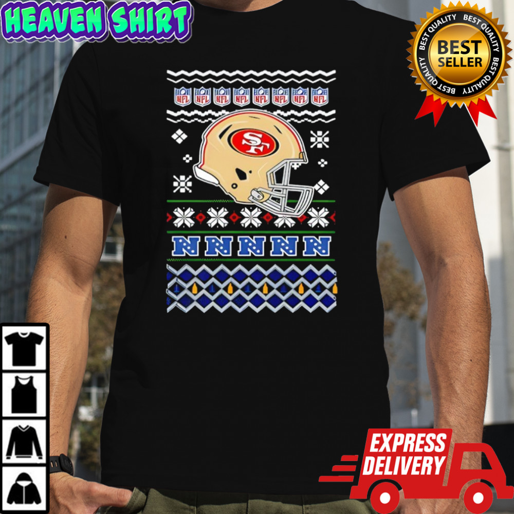 San Francisco 49ers American Football Christmas NFL 2025 shirt