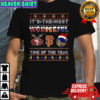 San Francisco 49Ers San Francisco Giants and Golden State Warriors it’s the most wonderful Ugly Christmas shirt