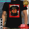 San Francisco 49ers vs Los Angeles Rams NFL 2025 Faithful shirt