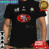 San Francisco 49ers x Bad Bunny Benito football mascot signature shirt