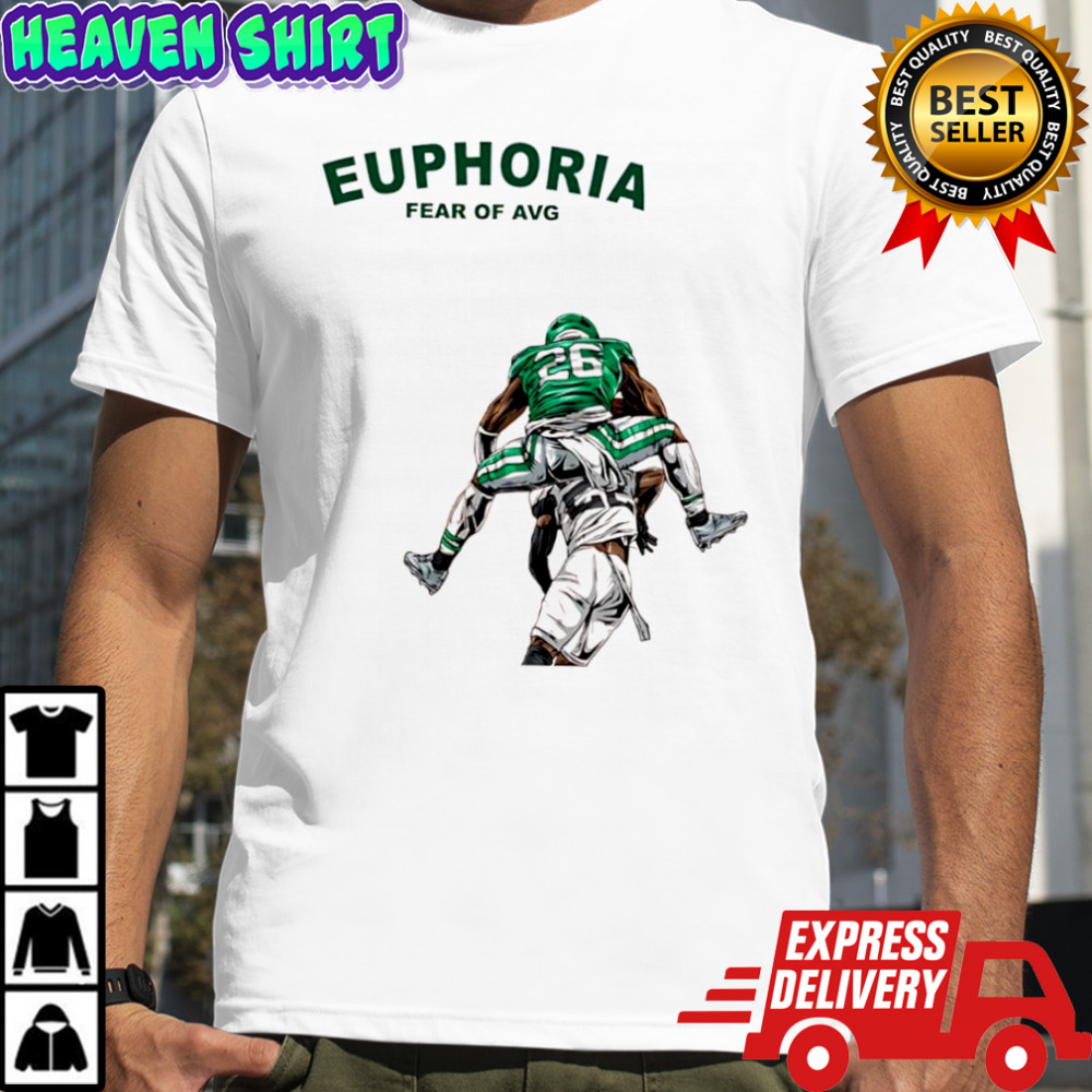 Saquon Barkley Philadelphia Eagles Euphoria Fear of Avg NFLPA 2025 shirt