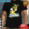 Savannah Bananas baseball team with Snoopy hiphop shirt