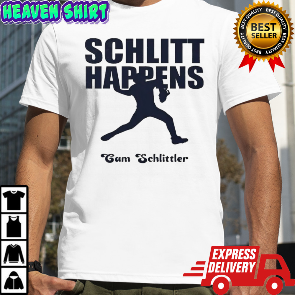Schlitt Happens Cam Schlittler shirt