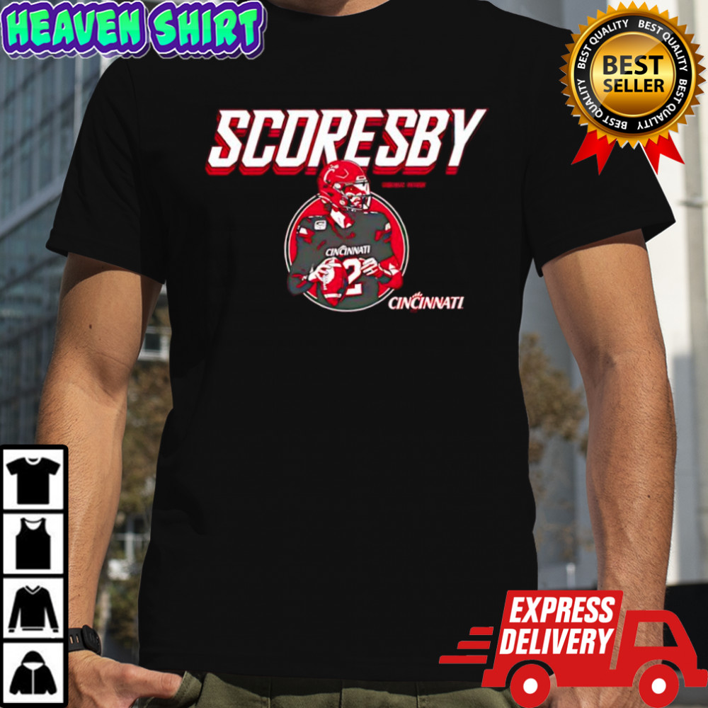 Scoresby Brendan Sorsby Cincinnati Bearcats football player shirt