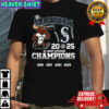 Seattle Mariners AL West Division Champions 2025 mascot shirt