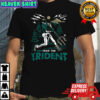 Seattle Mariners baseball Fear the Trident skeleton throwing ball shirt