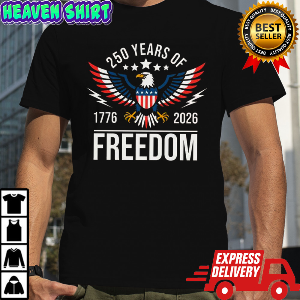 Semi Quincentennial 250th Anniversary Eagle 1176-2026 T-Shirt