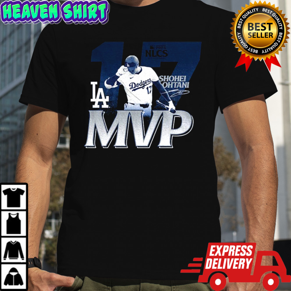 Shohei Ohtani Royal Los Angeles Dodgers 2025 National League Championship Series MVP signature shirt