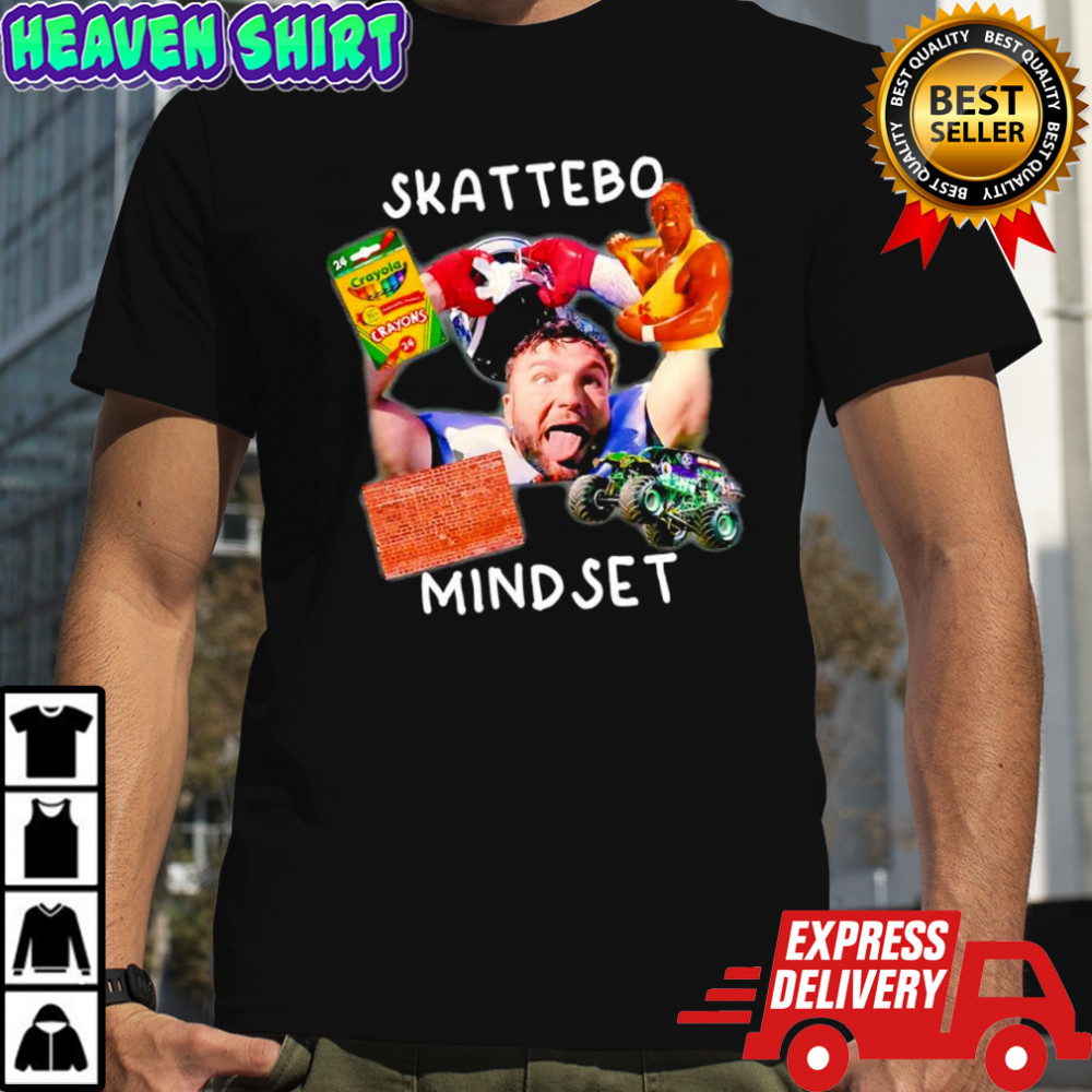 Skattebo Mindset funny graphic shirt