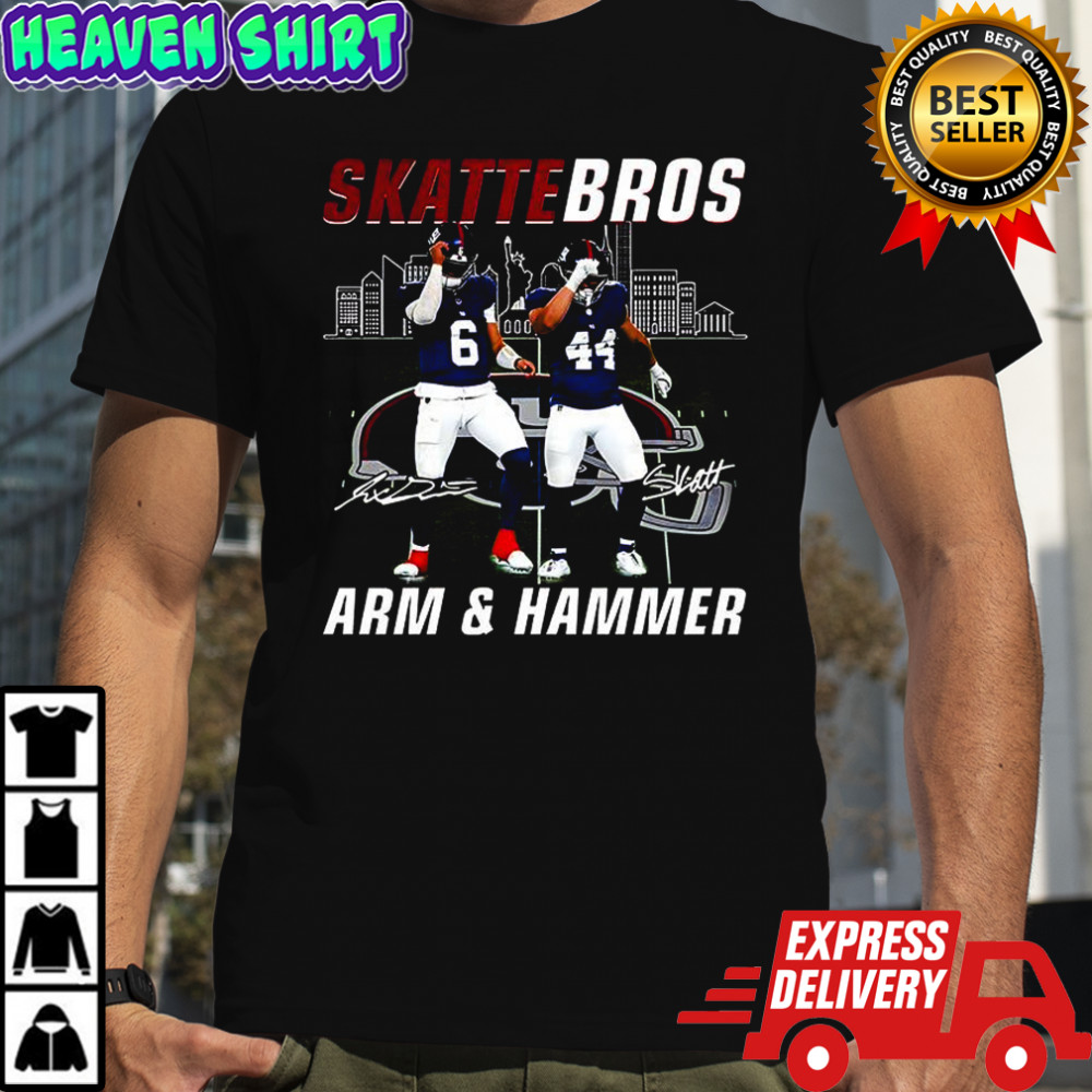 Skattebros Arm and Hammer signature shirt