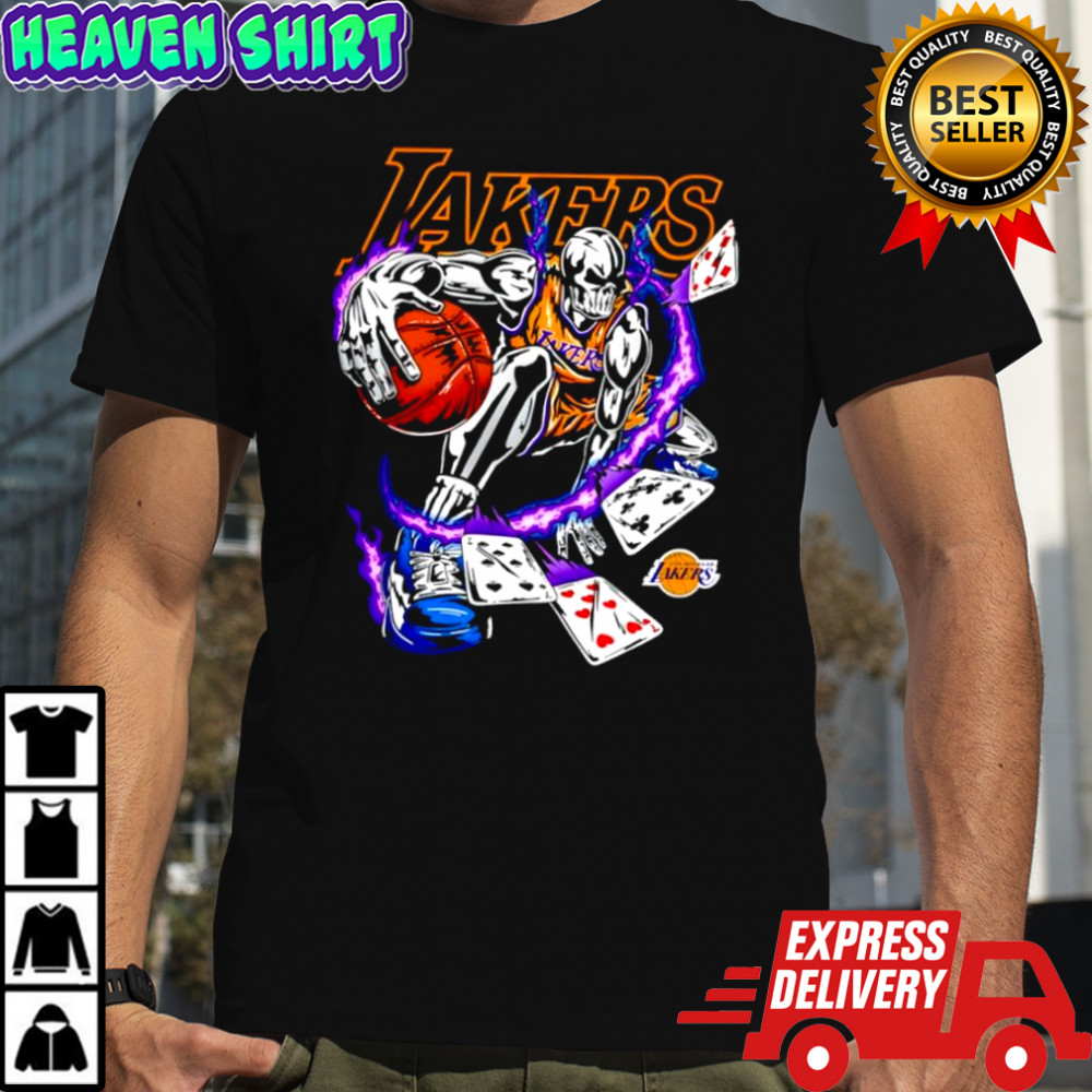 Skeleton Warren Lotas Los Angeles Lakers shirt