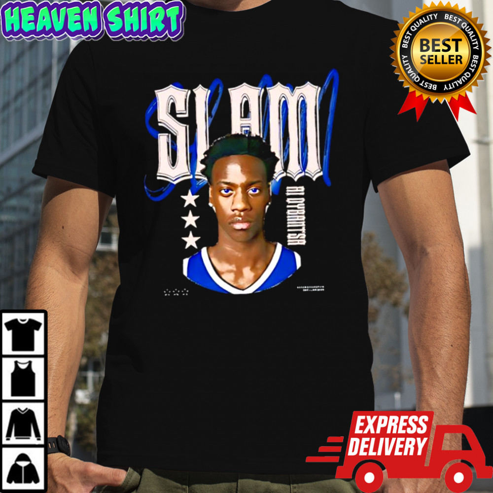 SLAM AJ Dybantsa Remix graphic shirt