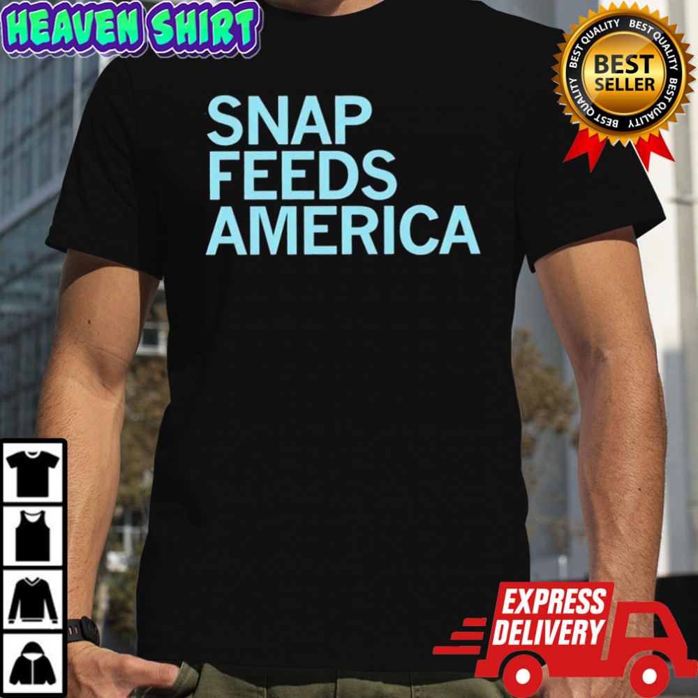 Snap feeds America shirt