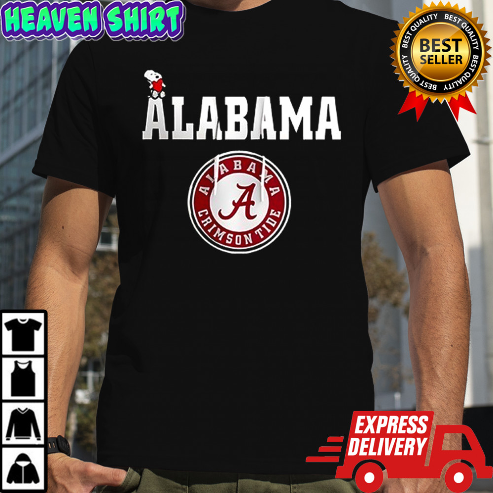 Snoopy Alabama Crimson Tide football Shirt