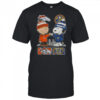 Snoopy And Charlie Brown Denver Sports Broncos X Nuggets Skyline T-Shirt