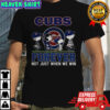 Snoopy And Friends X Chicago Cubs Forever Not Just When We Win Baseball Lovers T-Shirt