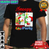 Snoopy And Woodstock Christmas Party shirt