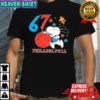 Snoopy and Woodstock Philadelphia 76ers jersey shirt