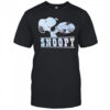 Snoopy holding a vinyl record shirt