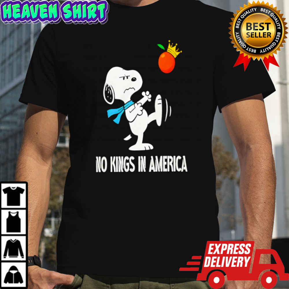 Snoopy No Kings In America Shirt