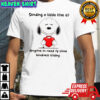 Snoopy sending a little love to anyone in need of some kindness today shirt
