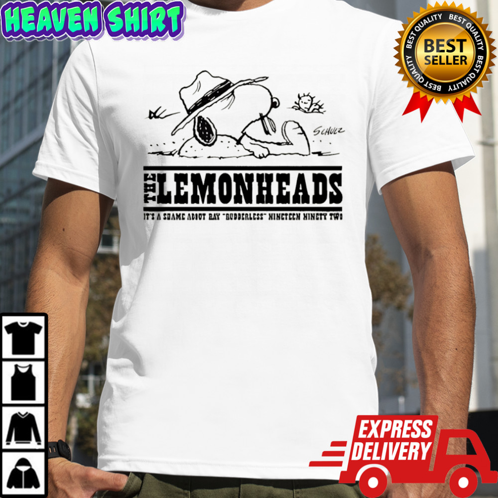 Snoopy the lemonheads rudderless shirt