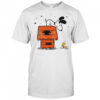 Snoopy Woodstock Haunted Doghouse T-Shirt