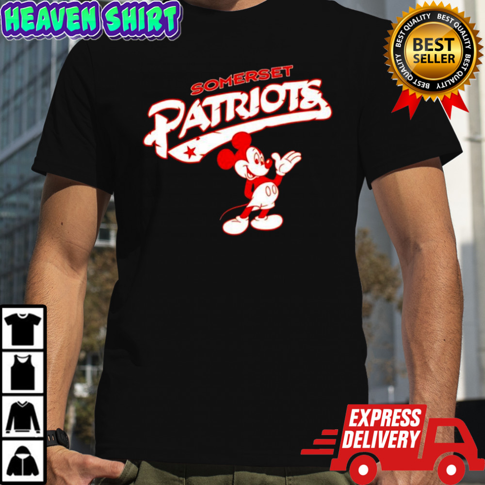 Somerset Patriots Mickey Mouse Characters shirt