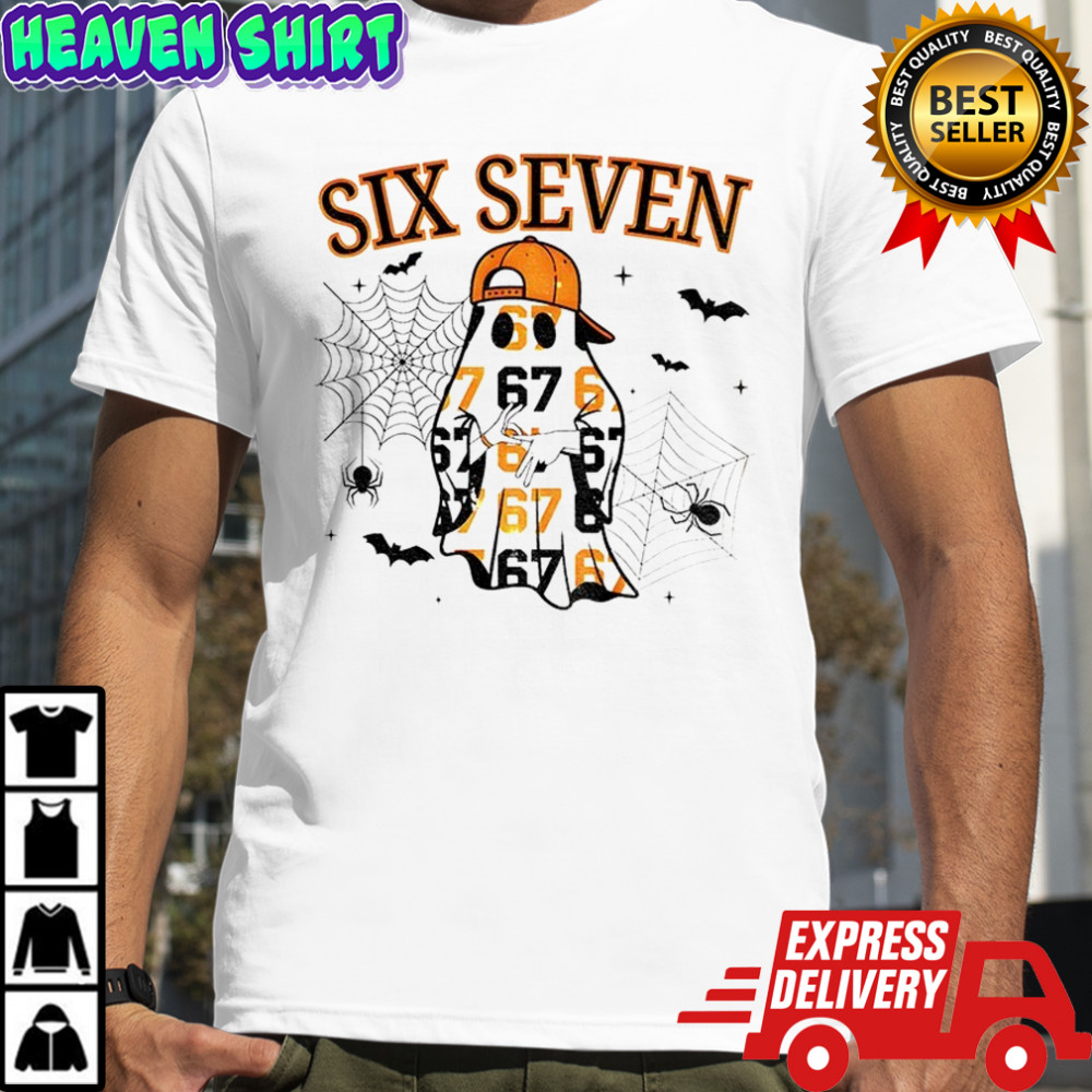 Spooky Season Halloween 67 Six Seven Ghost shirt