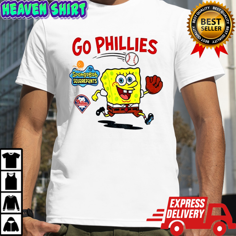 Squarepants Go Phillies Philadelphia Phillies MLB Baseball 2025 shirt
