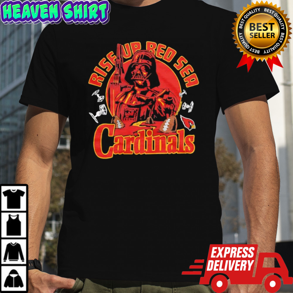 Star Wars x Arizona Cardinals rise up red sea shirt