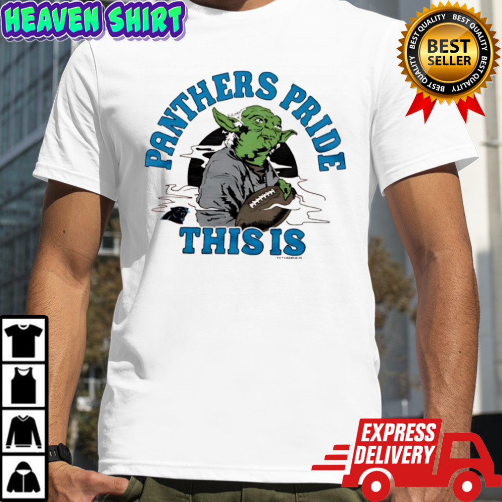 Star Wars x Carolina Panthers Yoda this is Panthers Pride shirt
