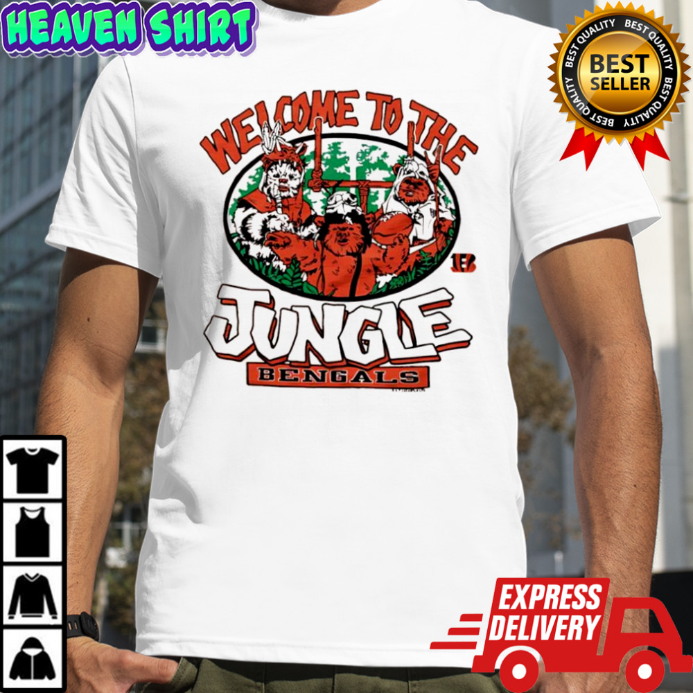 Star Wars x Cincinnati Bengals welcome to the Jungle Bengals shirt