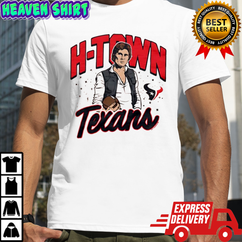 Star Wars x Houston Texans Luke Skywalker H Town Texans shirt