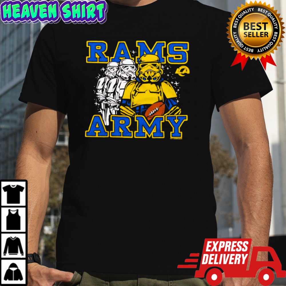 Star Wars x Los Angeles Rams Stormtroopers Rams Army shirt