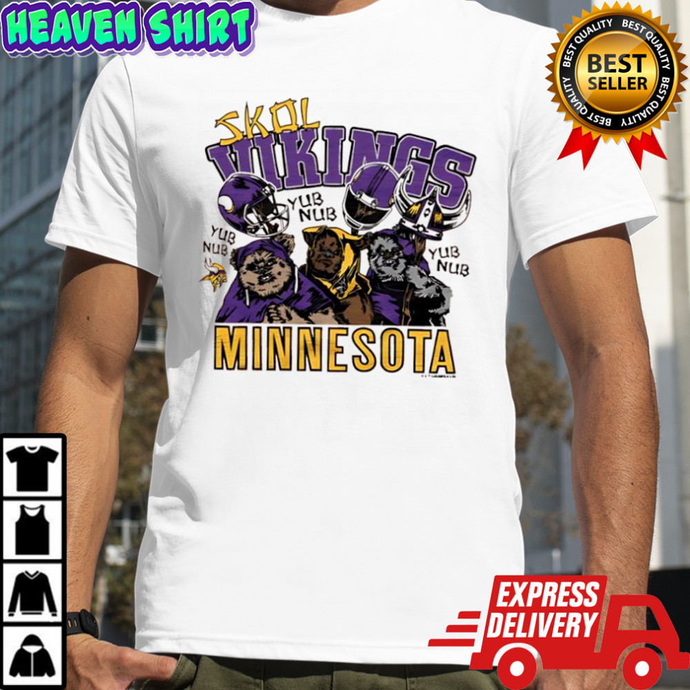 Star Wars x Minnesota Vikings Ewoks Skol Vikings Yub Nub shirt