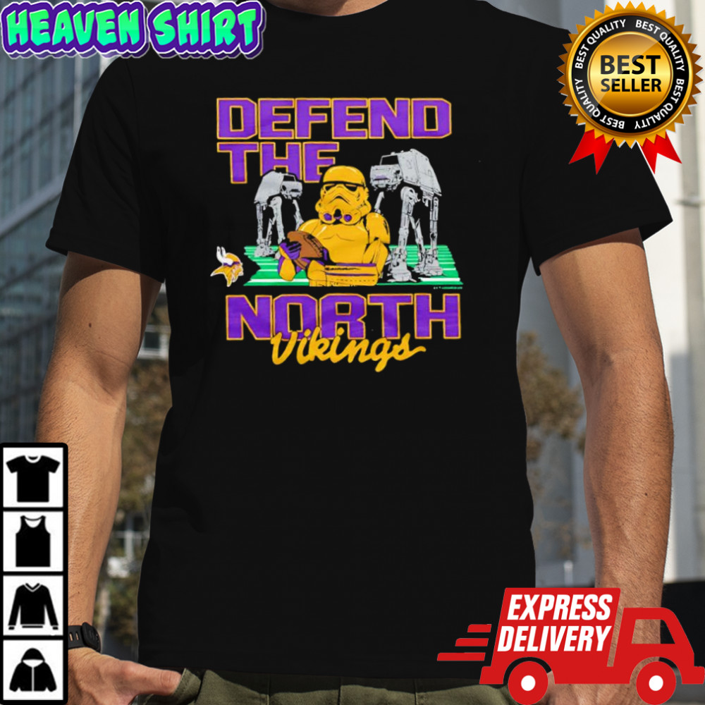 Star Wars x Minnesota Vikings Stormtrooper AT-AT Defend the North shirt