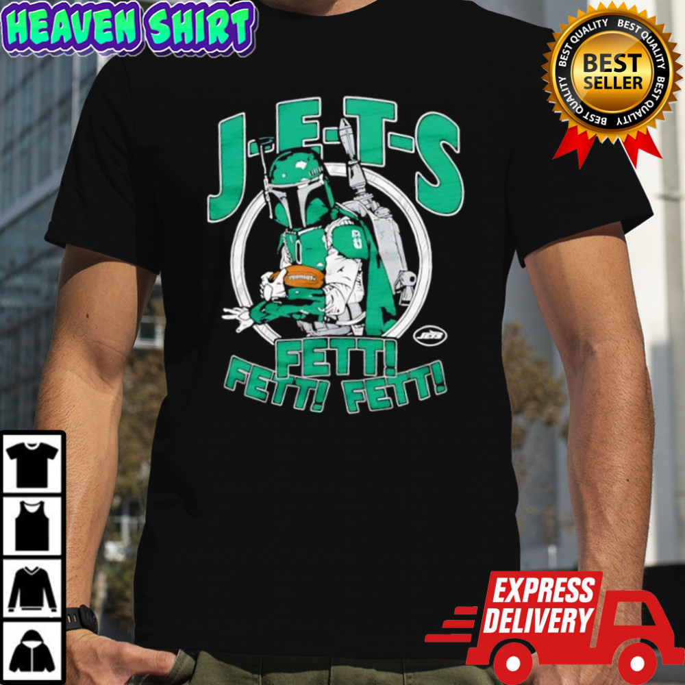 Star Wars x New York Jets Boba Fett Fetti Fetti Fetti shirt