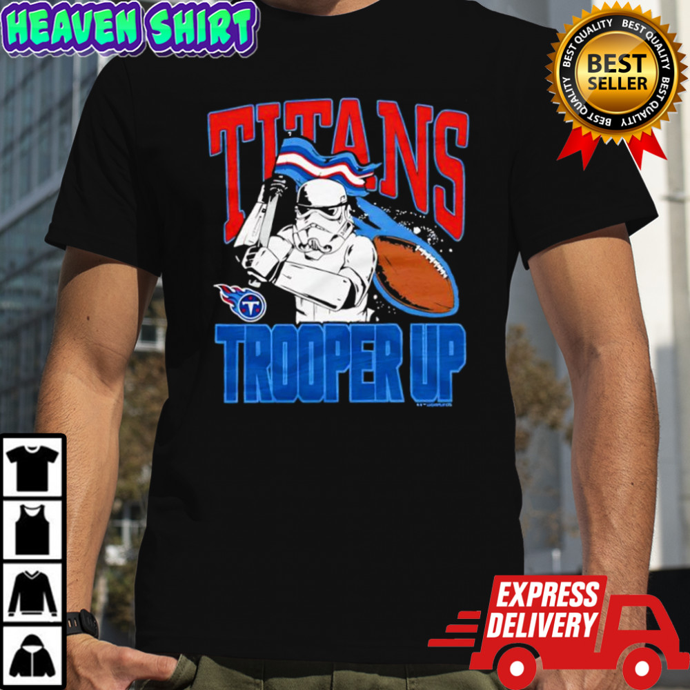 Star Wars x Tennessee Titans Stormtrooper trooper up shirt