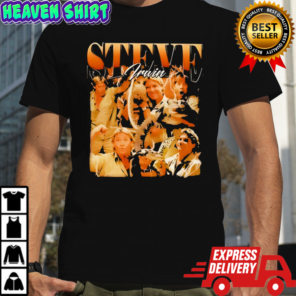 Steve Irwin Rhea Ripley moment funny shirt