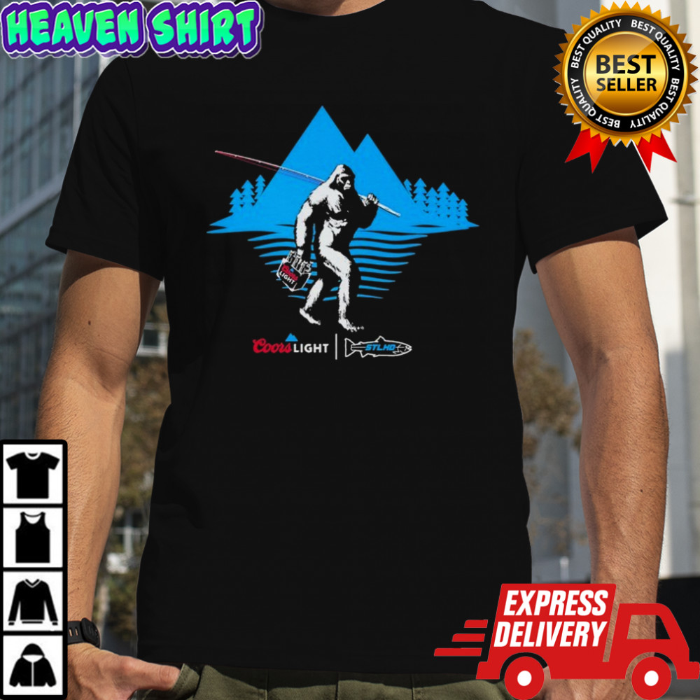 STLHD Men’s X Coors Light BeerFoot Bigfoot T-shirt