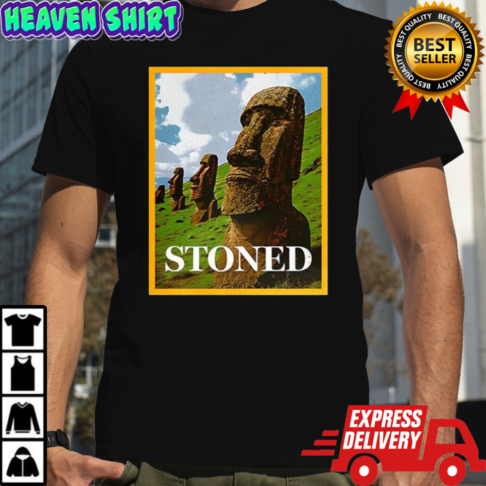 Stoned Moai Easter Island shirt