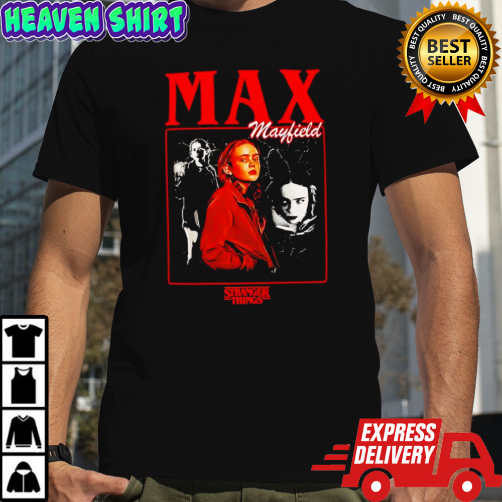 Stranger Things Max Mayfield Collage shirt