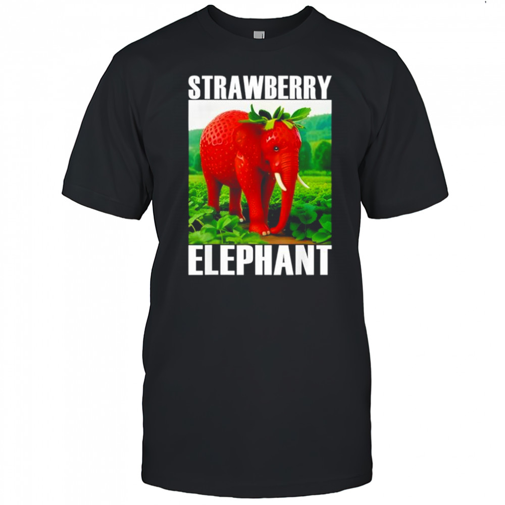 Strawberry Elephant Italian Brainrot Shirt